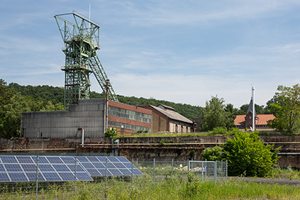 Ehemalige Grube Velsen in Saarbrücken-Klarenthal