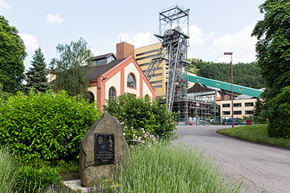 Standort der zentralen Wasserhaltung der Wasserprovinz Duhamel in Ensdorf 