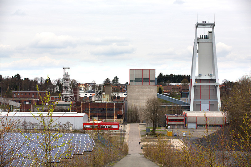 Solaranlage und Gewerbeansiedlung - so hat sich die ehemalige Grube Göttelborn gewandelt