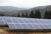 In Ludweiler entwicklete die montanSOLAr die Photovoltaikanlage „Schweizer Berg“