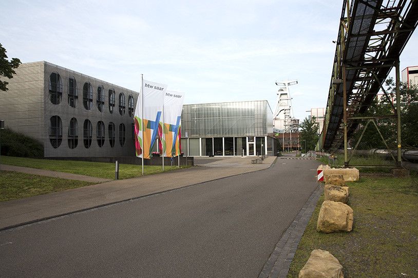 Hochschule für Technik und Wirtschaft des Saarlandes auf dem Campus der früheren Grube Göttelborn 