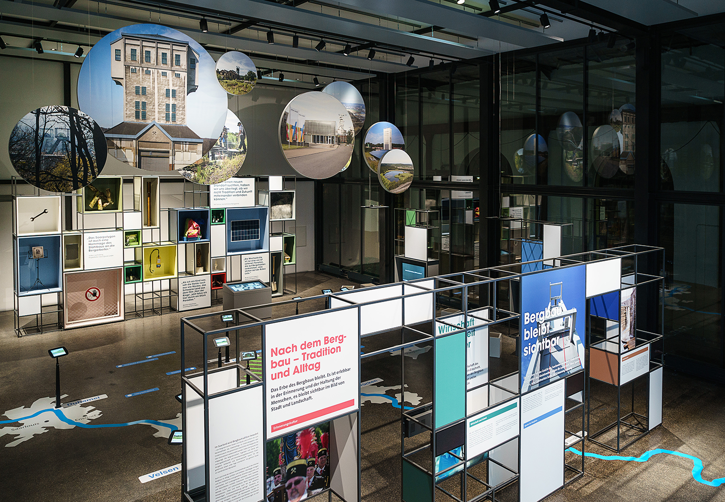 Die Ausstellung „Bergbau. Unser Erbe.“ in der Repräsentanz der RAG an der Saar