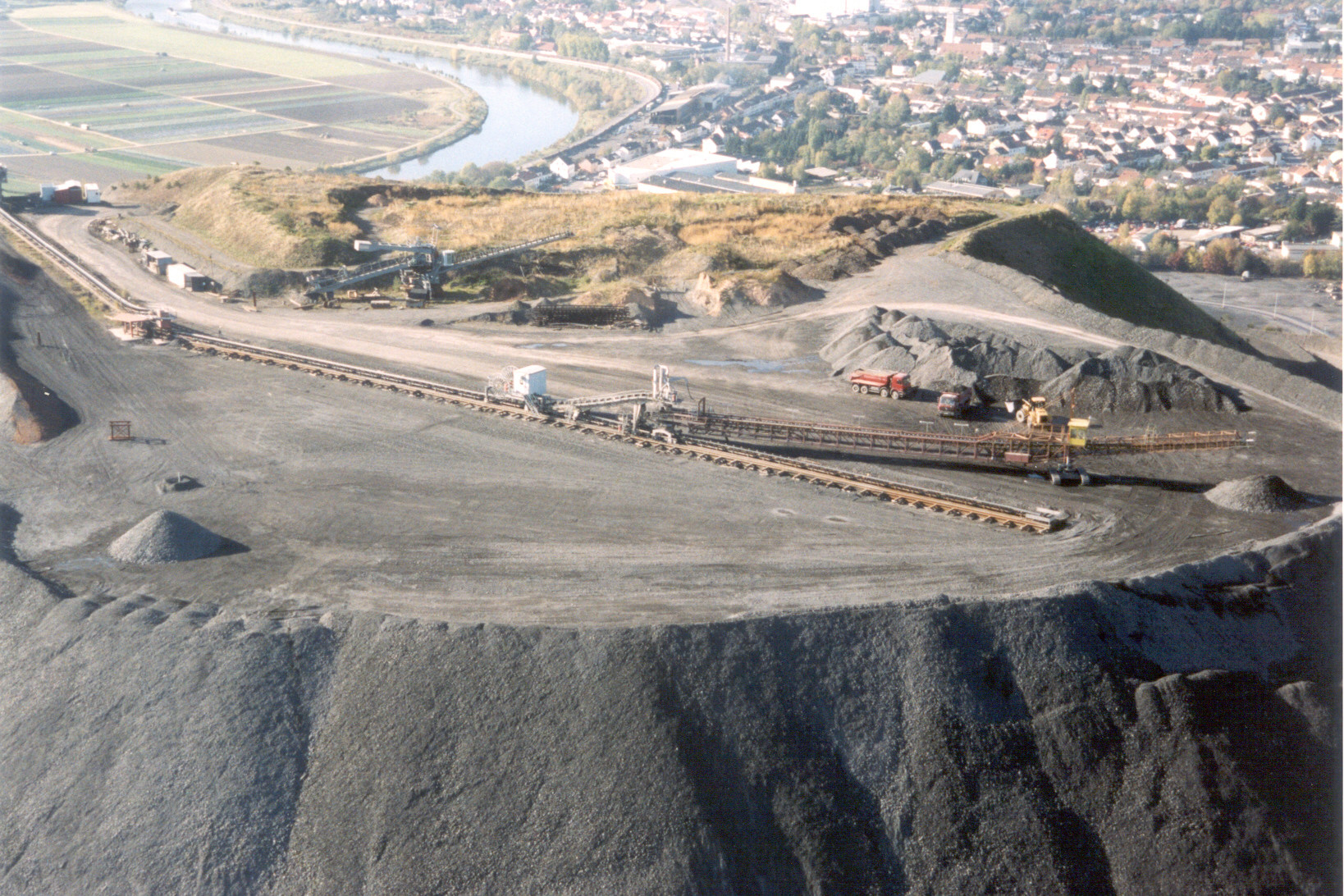 Das Plateau der Halde Duhamel 